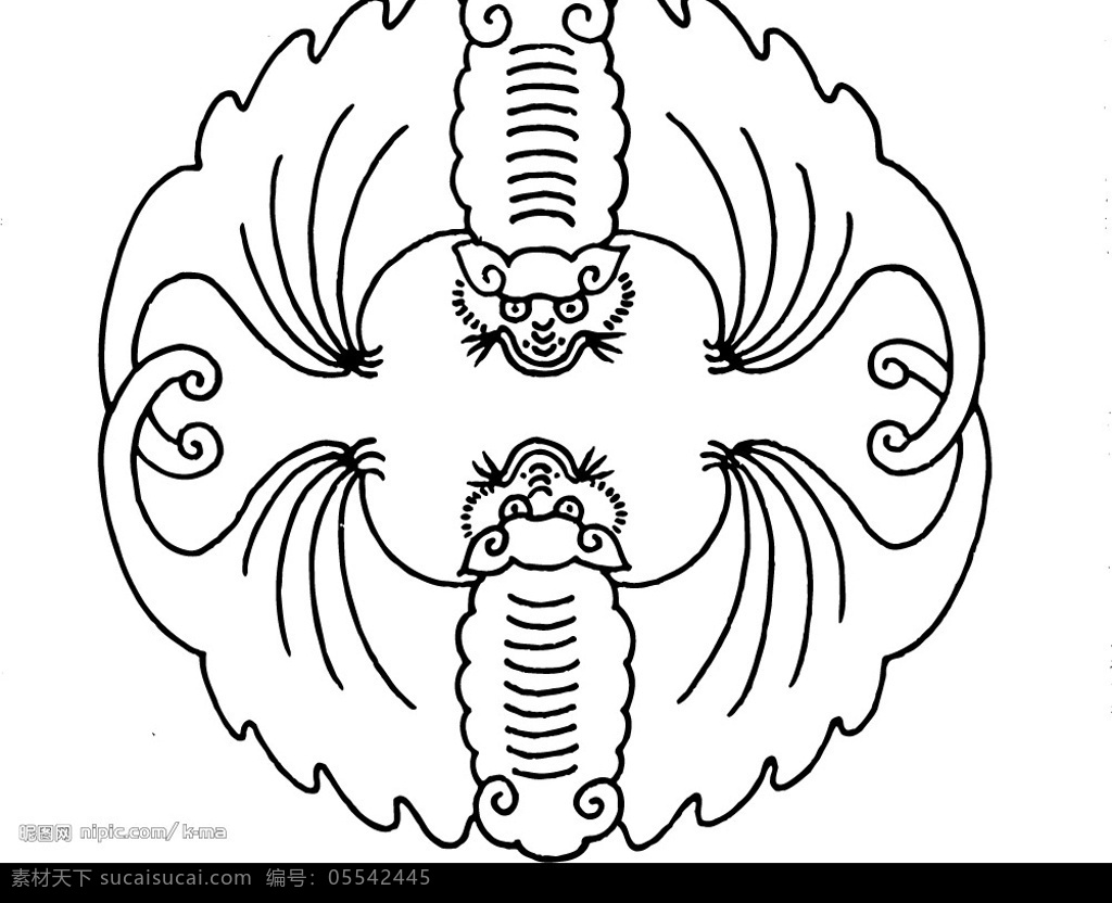 蝙蝠 吉祥 祥图 其他矢量 矢量素材 矢量图库