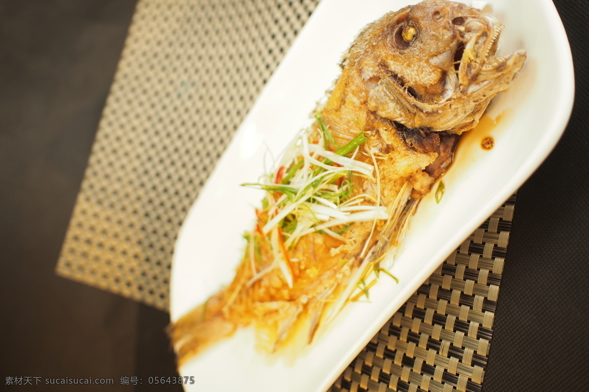 香煎马头鱼 香煎 马头鱼 深海鱼 海鲜 酥脆 传统美食 餐饮美食