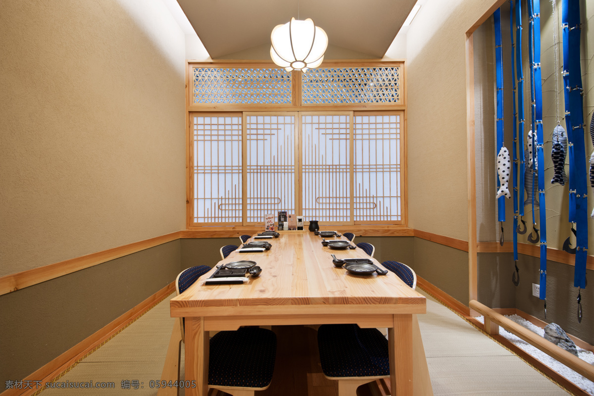 日式餐厅 餐厅 餐桌 日式风格 包厢 包间 日式装修 屏风 榻榻米 建筑园林 室内摄影