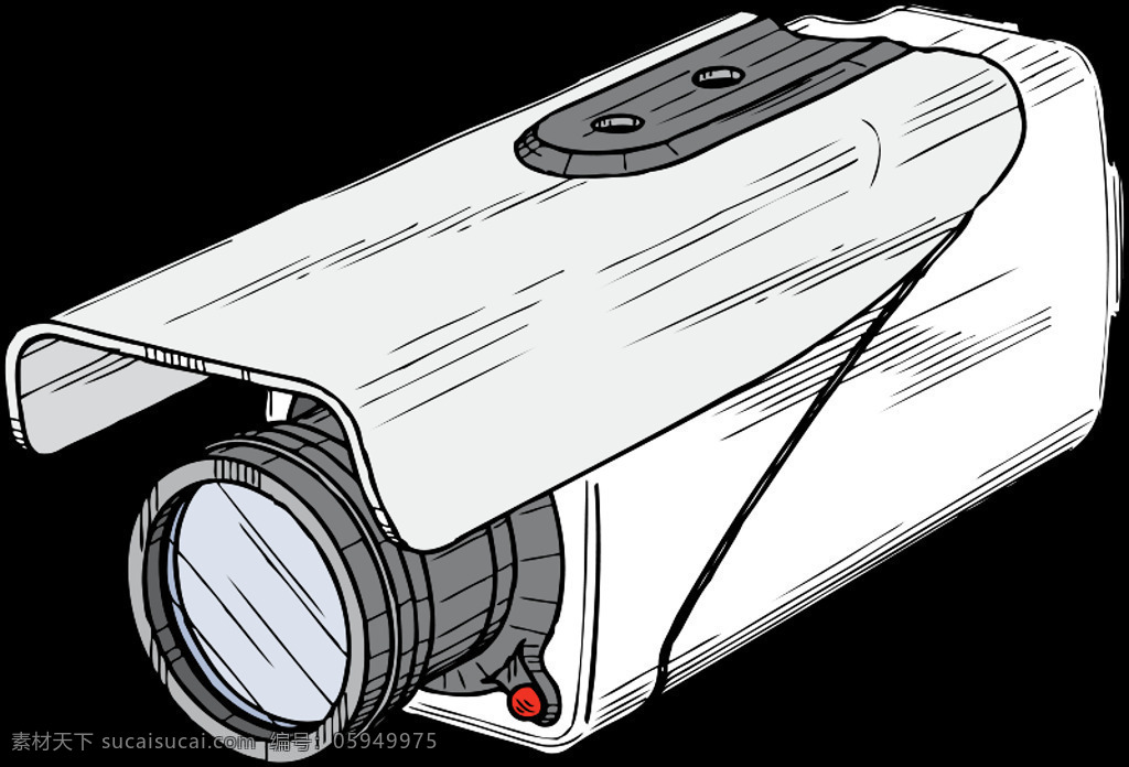 监控摄像机 相机 电子 externalsource 安全 监视 美国 专利 商标局 svg 黑色