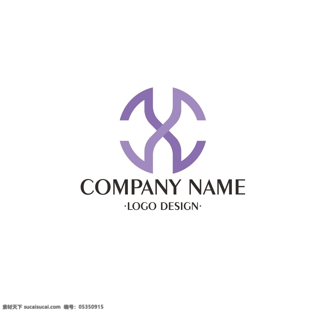简约 字母 logo 企业 字母x 圆 标志 图形