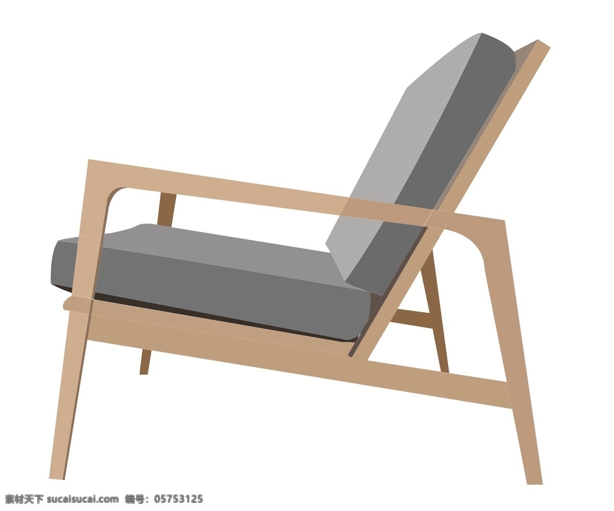 木头 椅子 装饰 插画 木头椅子 漂亮的椅子 灰色的椅子 创意椅子 立体椅子 卡通椅子 精美椅子