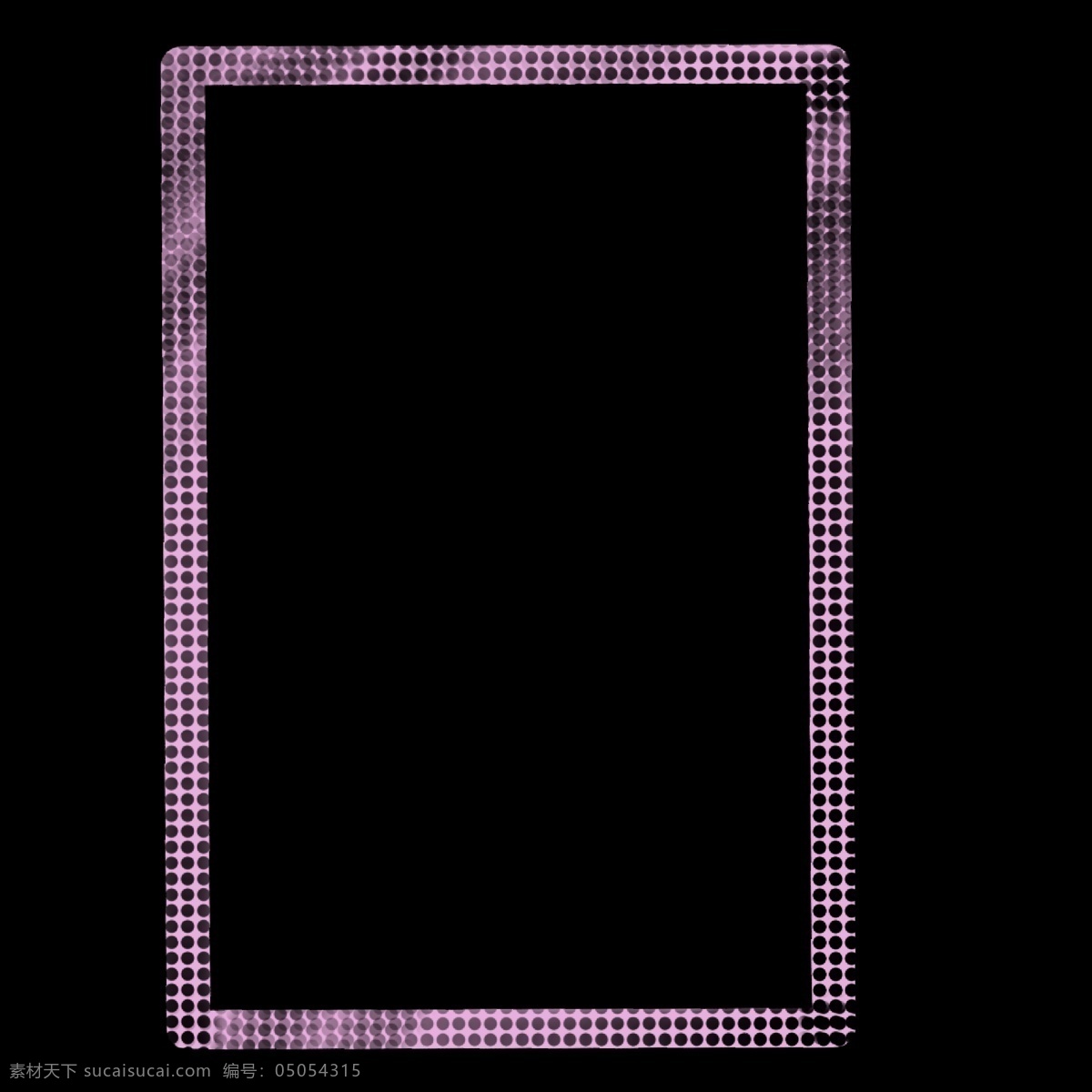粉色 长方形 边框