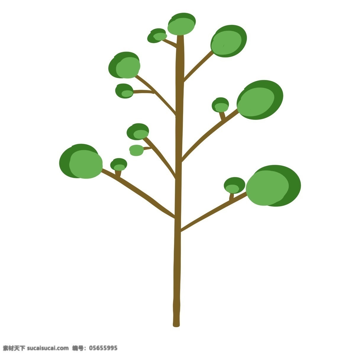 手绘 元素 树木 树 绿色 简单 可爱 简约 卡通 卡通树木 简约树木 绿色树木 简单树木 简约卡通