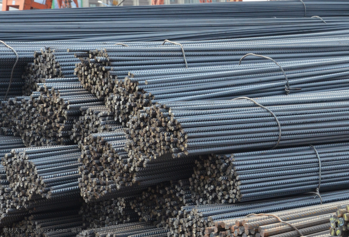 钢材 市场 螺纹钢 建材 钢筋 现代科技 工业生产