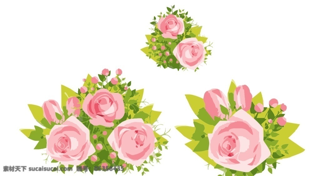 矢量粉色玫瑰 花 玫瑰 玫瑰花 矢量玫瑰花 粉玫瑰 粉色玫瑰 小清新玫瑰 其他矢量图