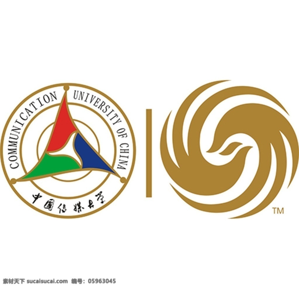 中国传媒大学 中国传媒 传媒大学 学校logo 漩涡logo 螺旋丸 标志图标 企业 logo 标志