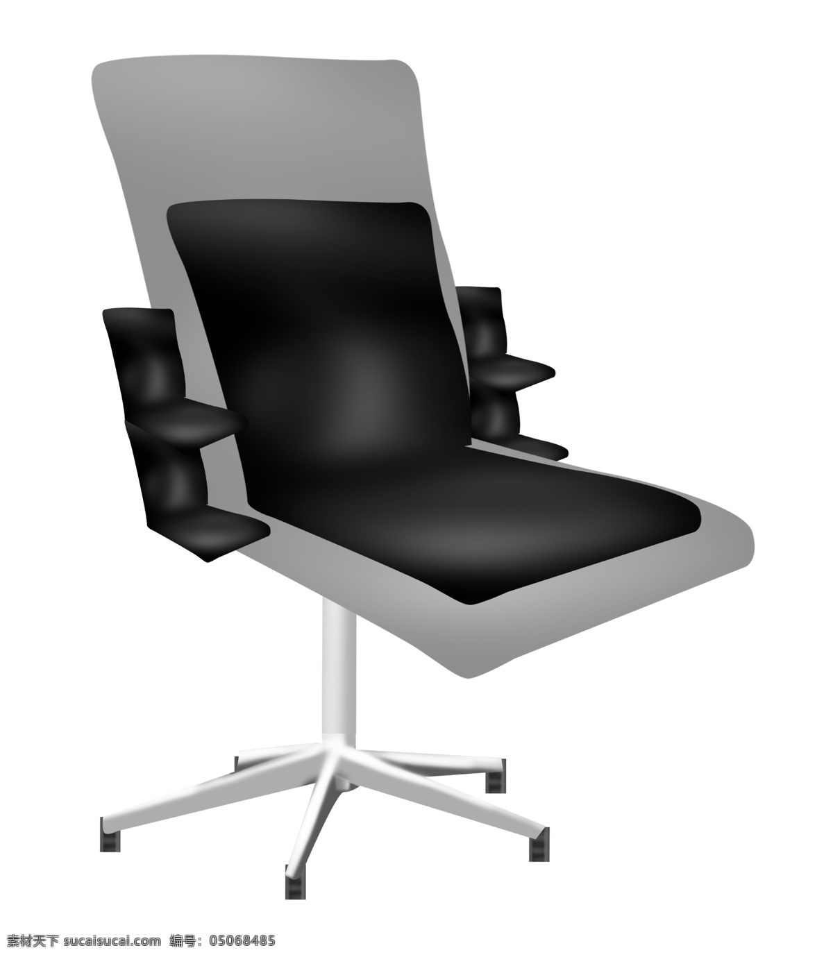 灰色 椅子 装饰 插画 灰色的椅子 漂亮的椅子 创意椅子 家具椅子 真皮椅子 椅子装饰 椅子插画