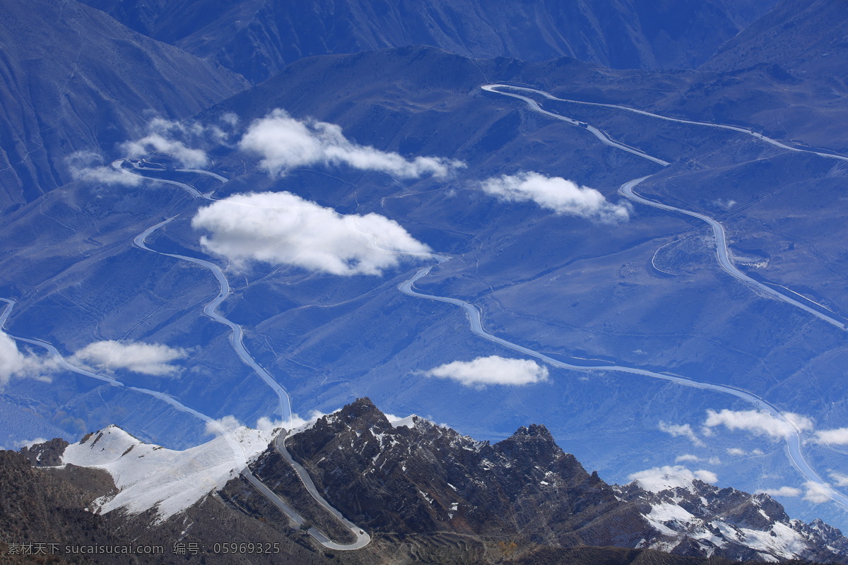 怒江七十二拐 川藏 高原 天险 雪山 旅游摄影 国内旅游