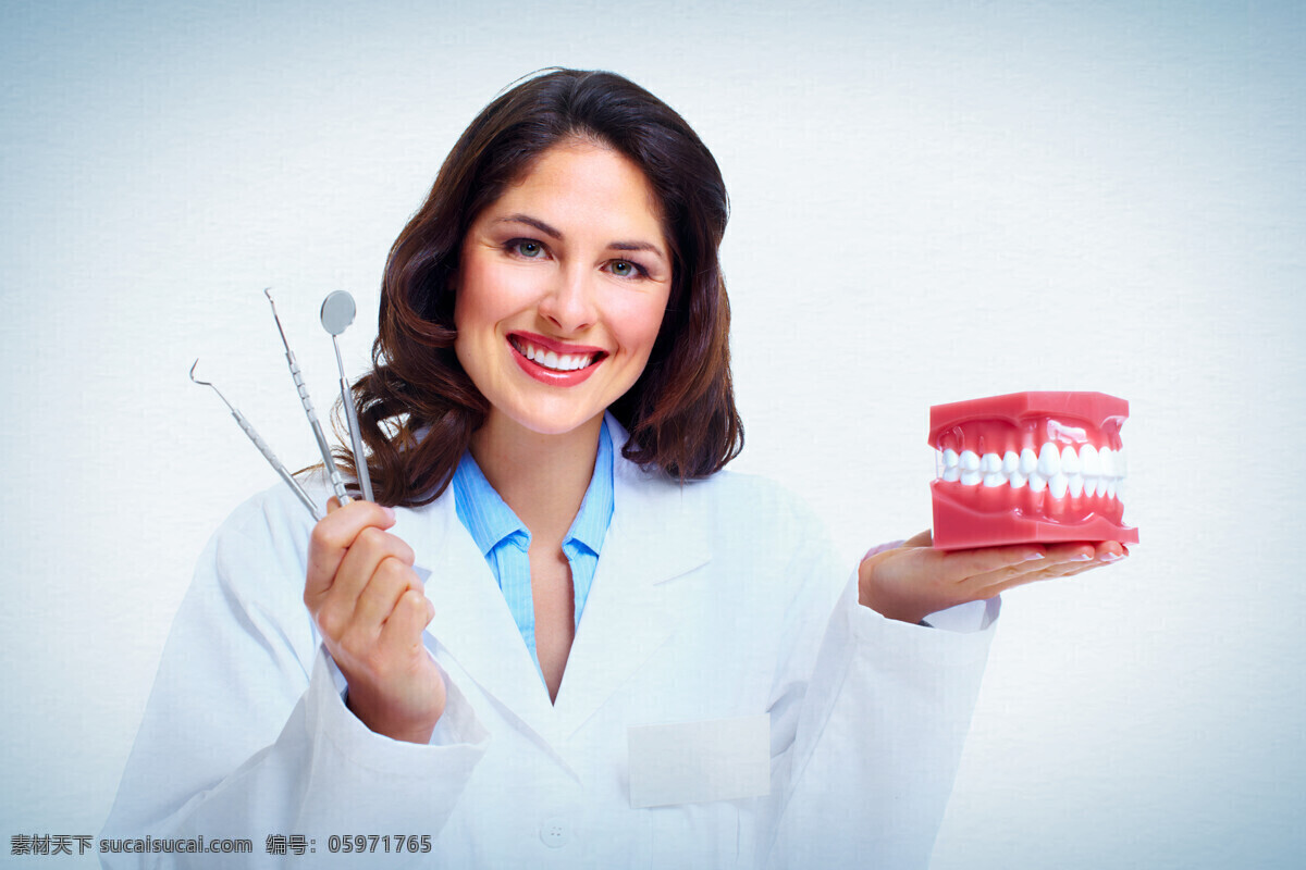 牙齿 模型 美女 医生 牙齿模型 美女医生 牙科 口腔医疗 牙齿医疗 医疗科技 生活人物 人体器官图 医疗护理 现代科技