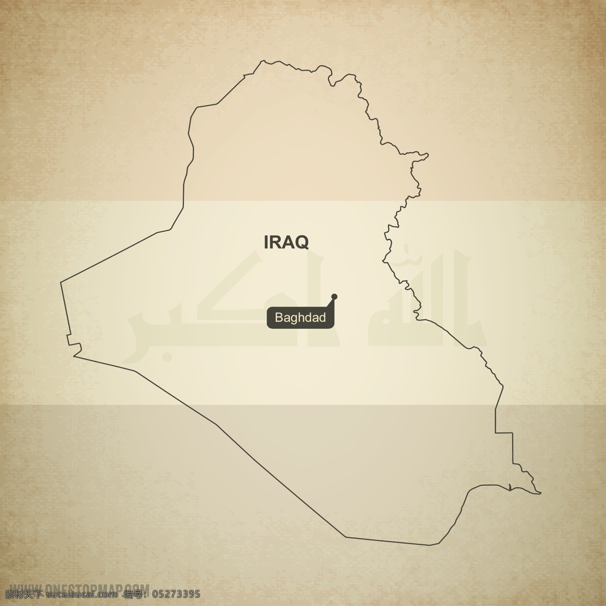 伊拉克行政区域图_伊拉克地图查询