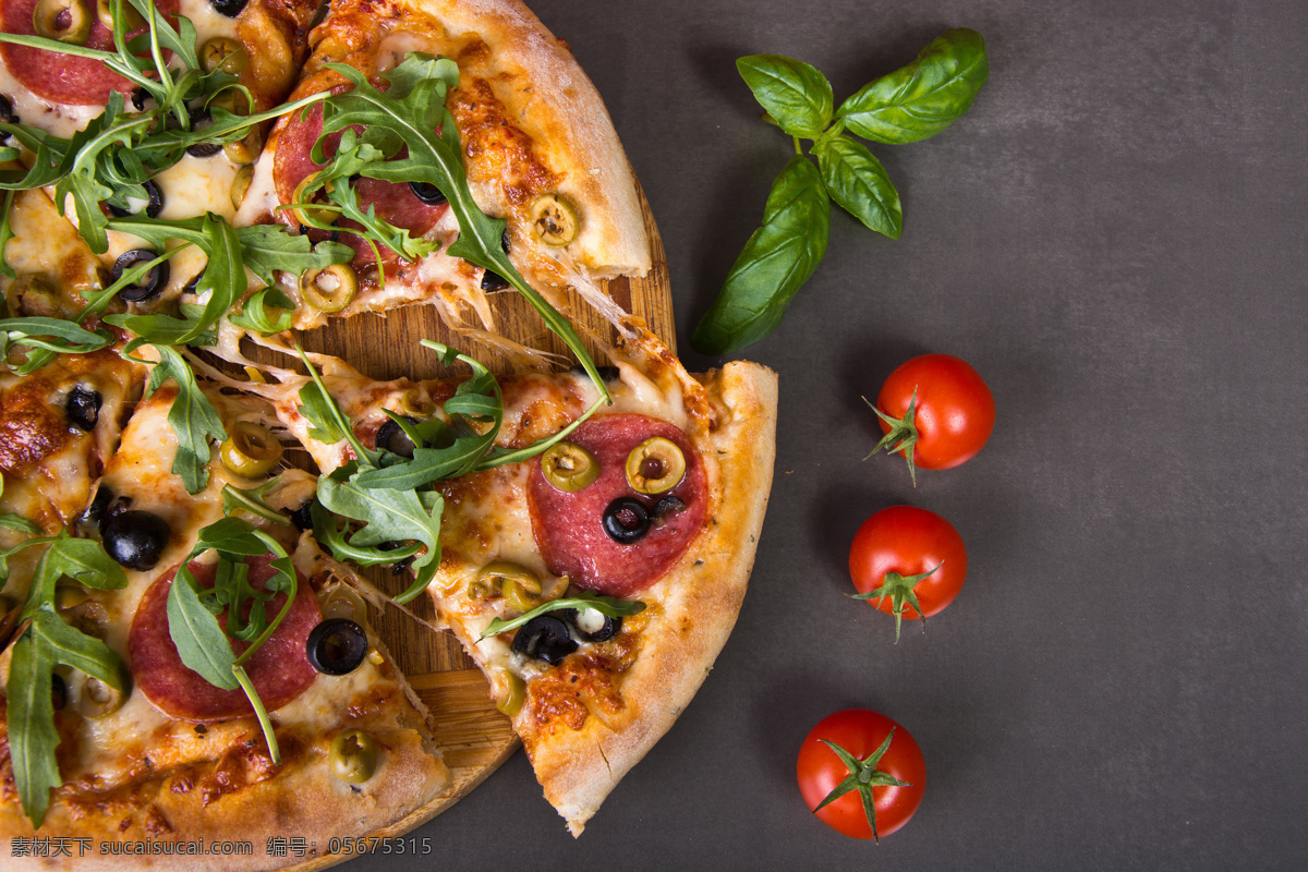 披萨 西红柿 番茄 意大利披萨 国外美食 美味 食物摄影 外国美食 餐饮美食