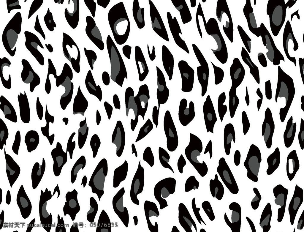 动物皮毛 豹纹 分色图 ex9000 回位 印花分色图案 印花设计图 花边花纹 底纹边框