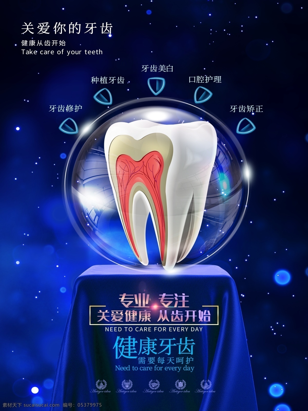 原创 关爱 牙齿 健康 宣传海报 关爱牙齿 牙齿健康 健康牙齿 爱齿 护齿 宣传 展板 商业海报