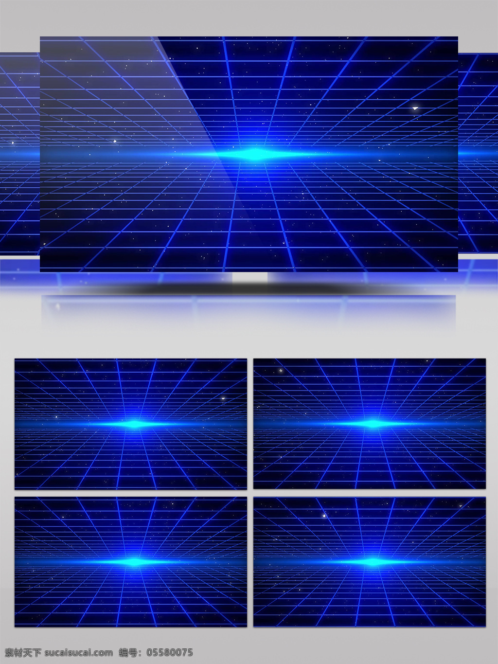 蓝色 渔网 视频 光芒 通道 时空线 视频素材 动态视频素材