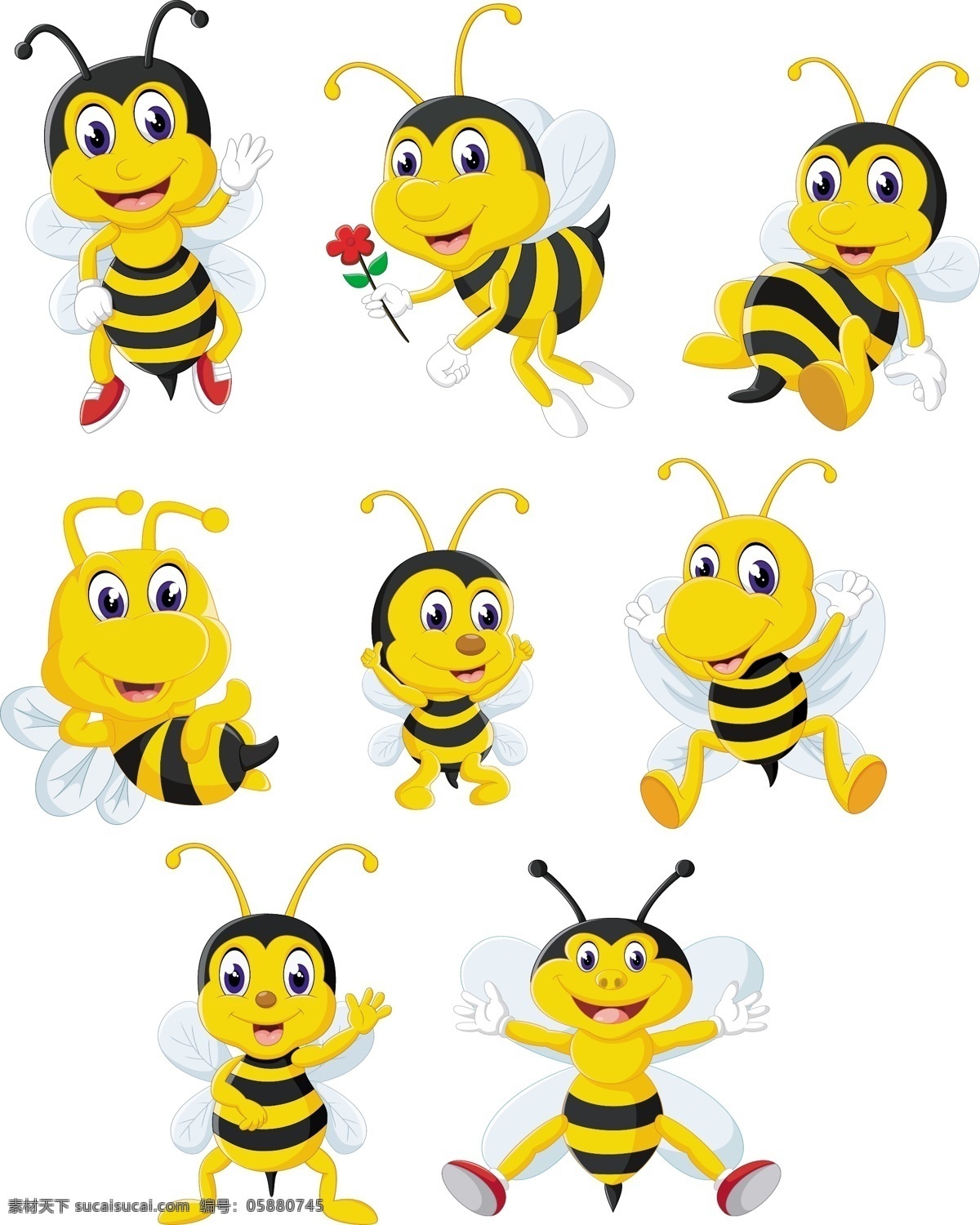 可爱卡通蜜蜂 时钟 卡通表情 卡通世界 小卡通 笑脸 卡通蜜蜂 可爱蜜蜂 蜜蜂 卡通动物 卡通设计