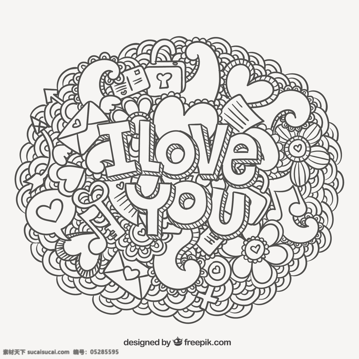 我爱你 讯息 涂鸦 爱情方面 印刷 手绘 情人节饰品 情人节 留言 浪漫 刻字 天 画的涂鸦 白色