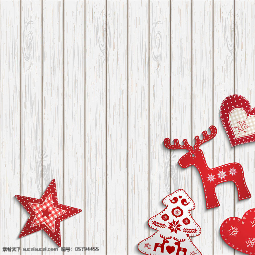 木板 圣诞 模型 背景 圣诞球 圣诞节 矢量 松树枝 时钟 钟表 铃铛 蝴蝶结 装饰 圣诞主题 节日素材