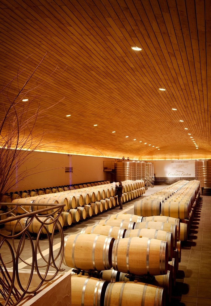 酒窖 橡木桶 法国红酒 葡萄酒窖 室内摄影 建筑园林