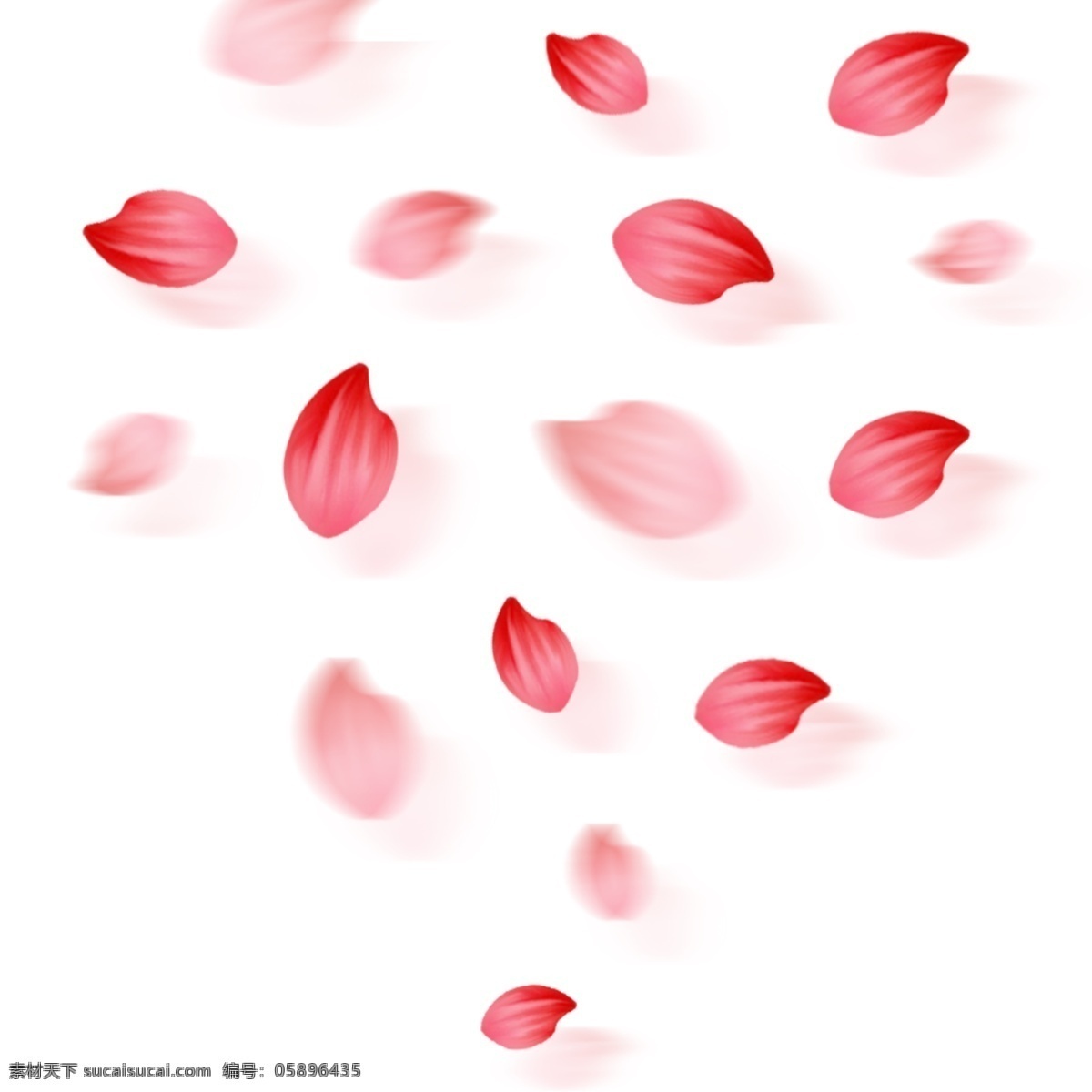 大气 红色 漂浮 花瓣 装饰 元素 红色花瓣 漂浮花瓣 浪漫唯美 花瓣元素 装饰物品