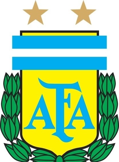 阿根廷 国家队 足协 标志 矢量 足协标志 体育运动 文化艺术