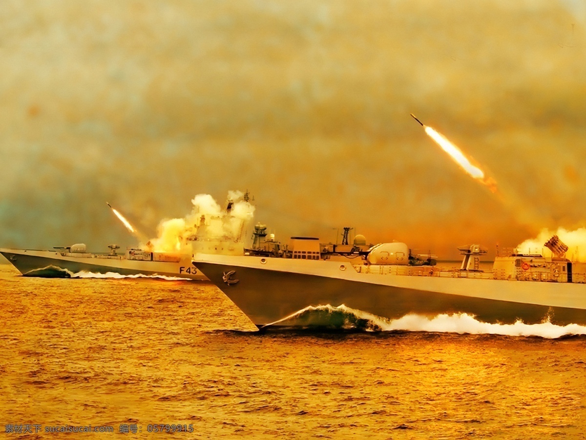 发射导弹 摄影图库 现代科技 军事武器 军舰 导弹 发射 海军