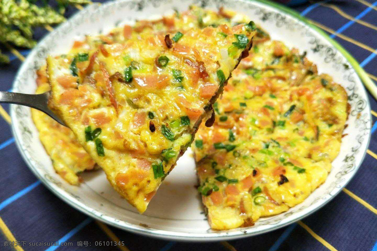 香葱煎蛋 香 葱 煎 蛋 图 片 餐饮美食 传统美食