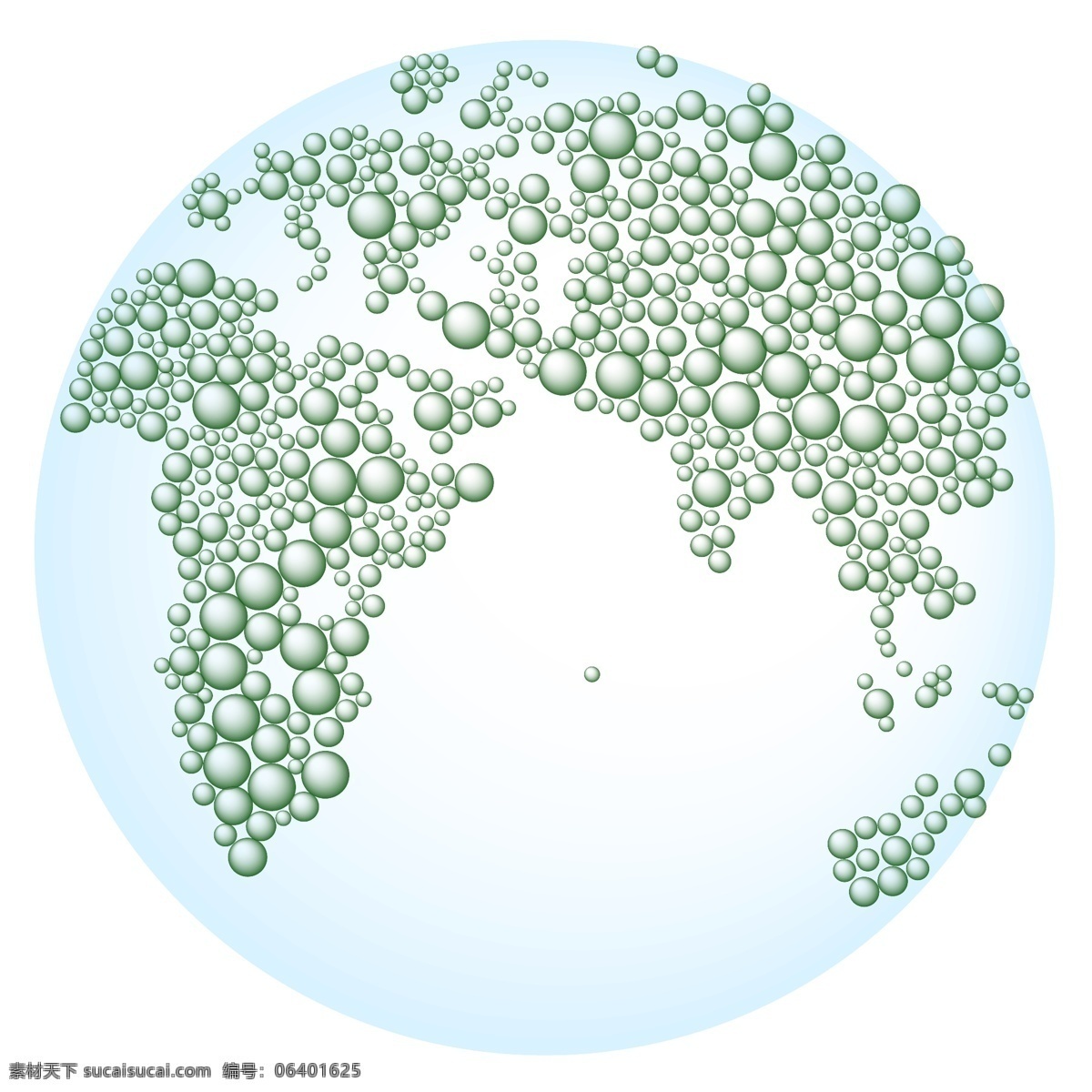 液滴 组成 地球 矢量图 矢量地图 滴 其他矢量图