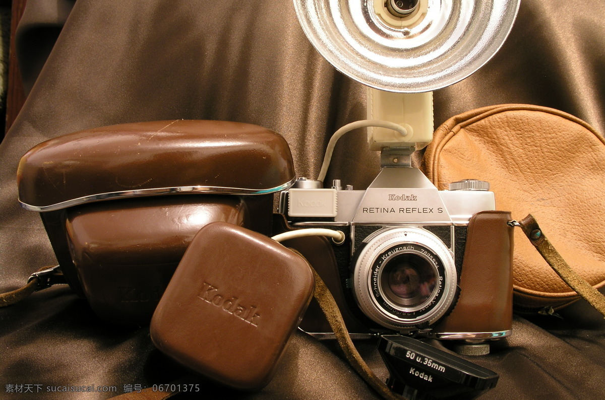 生活百科 老相机 德国老相机 kodak retinaflex psd源文件
