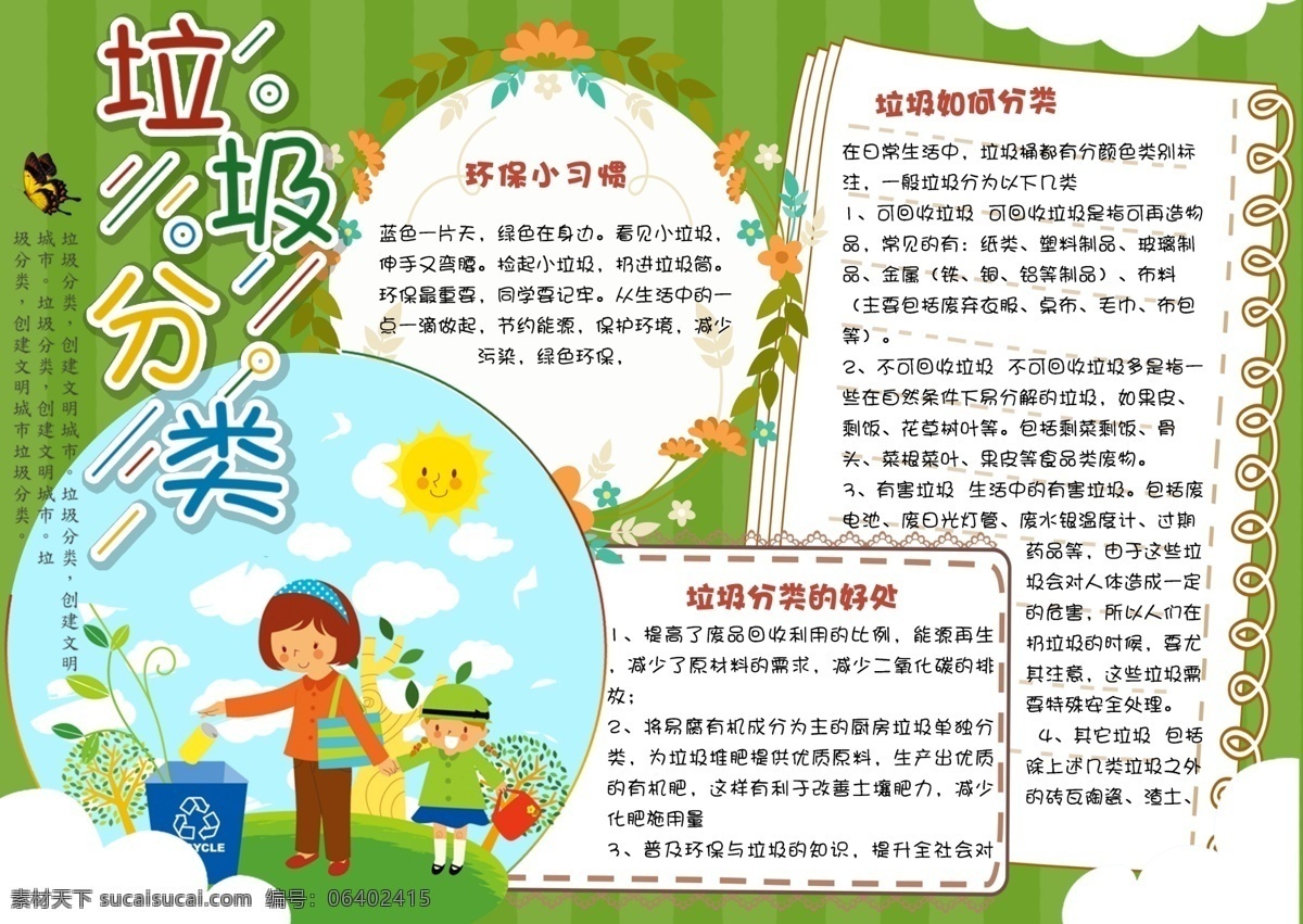 清新 简约 垃圾 分类学 生手 抄报 小报 电子 模板 绿色 环境保护 学生 环保小报图片 环保小报背景 环保电子小报 环保小报模板 环保 版面设计 小报环保 环保小报设计 小学生 电子小报 手抄报 垃圾分类 学生模板 抄报模板 学生电子 模板清新