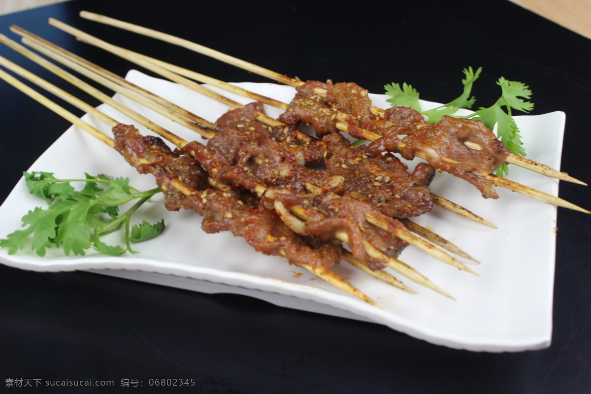 烤五花肉 烤串 烤肉 五花肉 猪肉 餐饮美食 传统美食