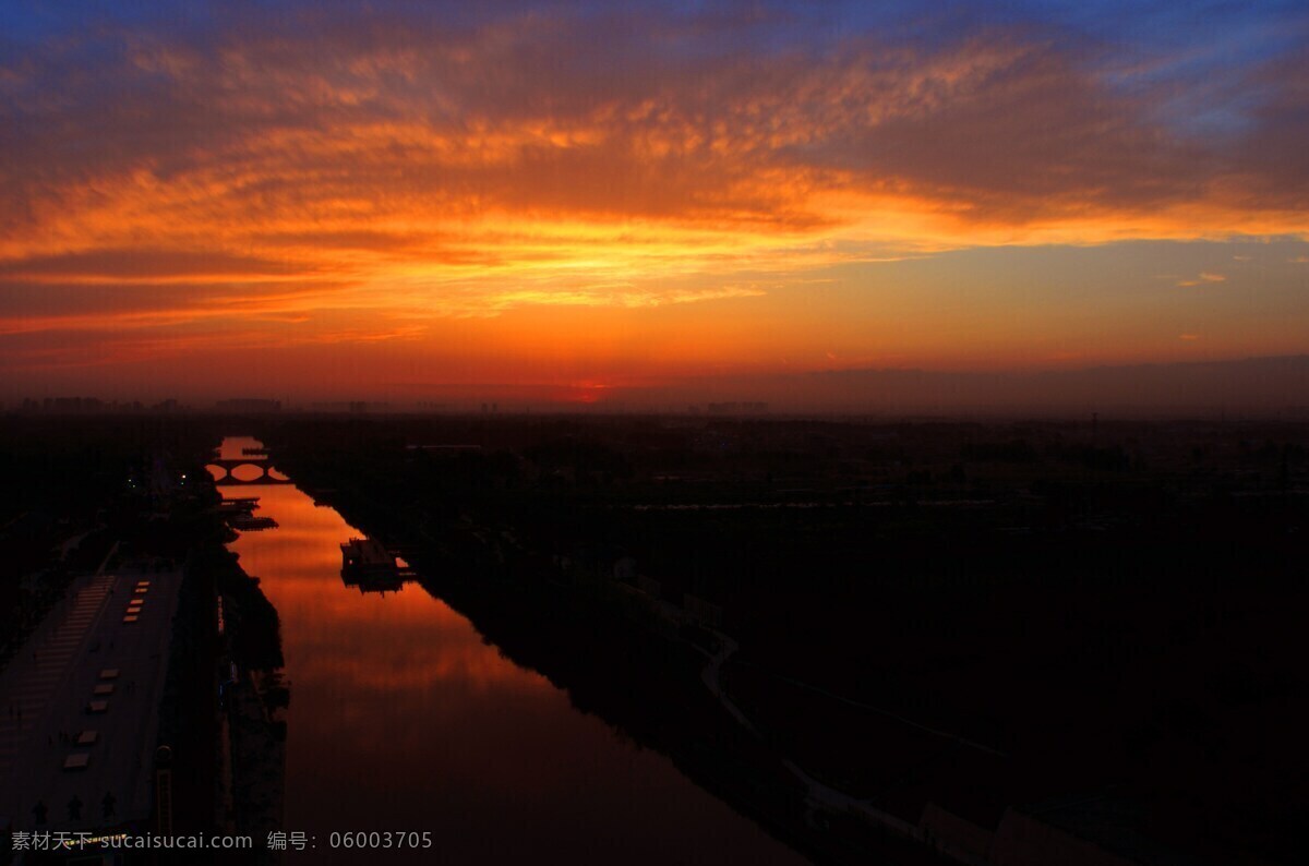 汉城湖 风景 汉城湖风景 夕阳 河流 霞光 自然景观 风景名胜