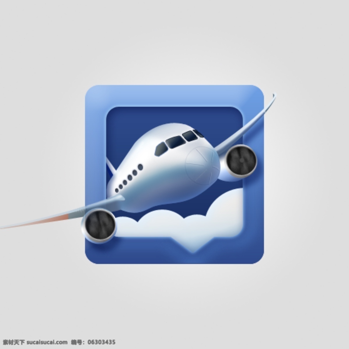 手绘飞机图标 手绘飞机 客机 云 登录 手机 用户界面 ui icon 图标 交互 质感 标识 标志 鼠绘 手绘 钢笔工具 photoshop 合成 海 源文件
