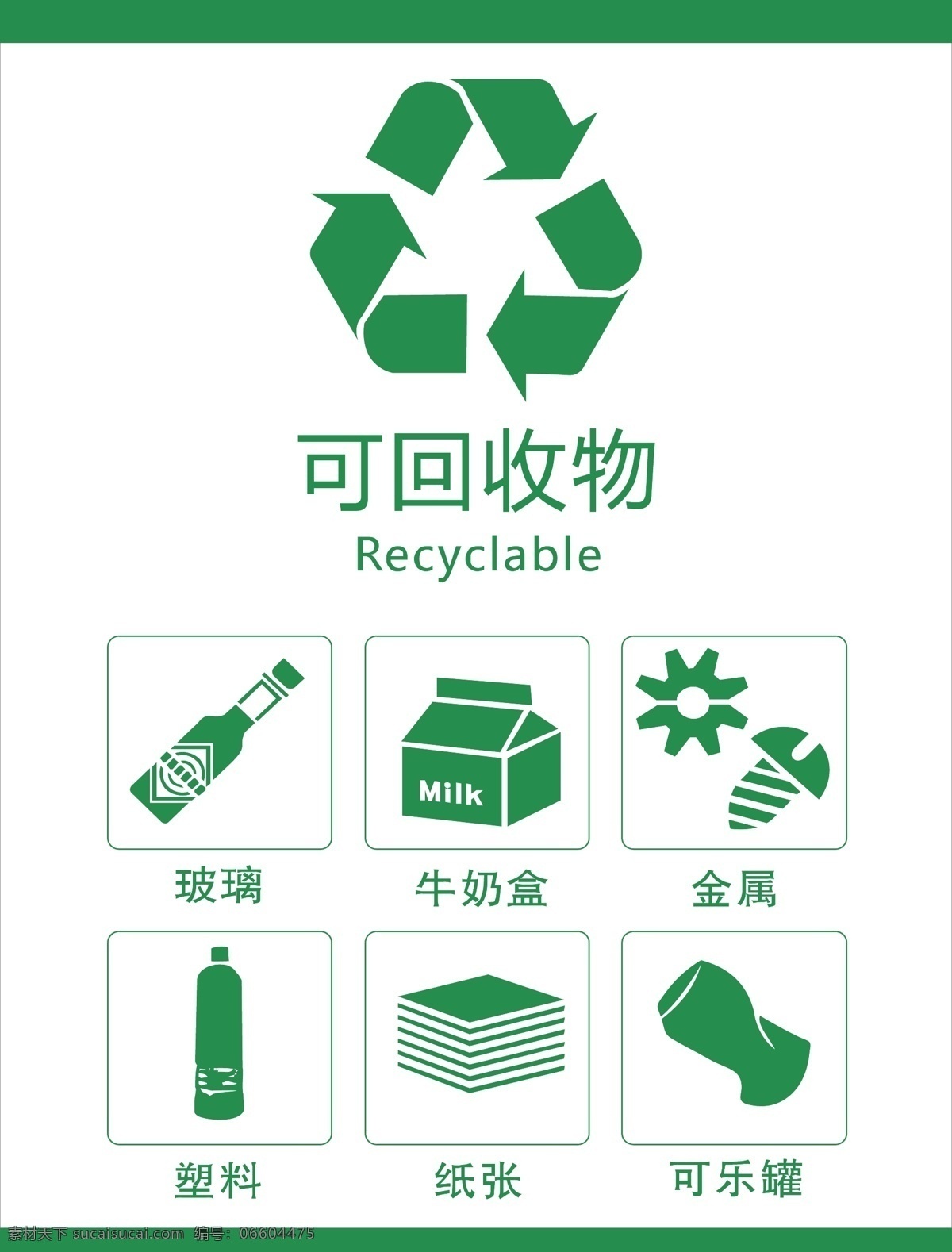 垃圾分类 垃圾 分类 回收 物品 原创 矢量 展板 展板模板