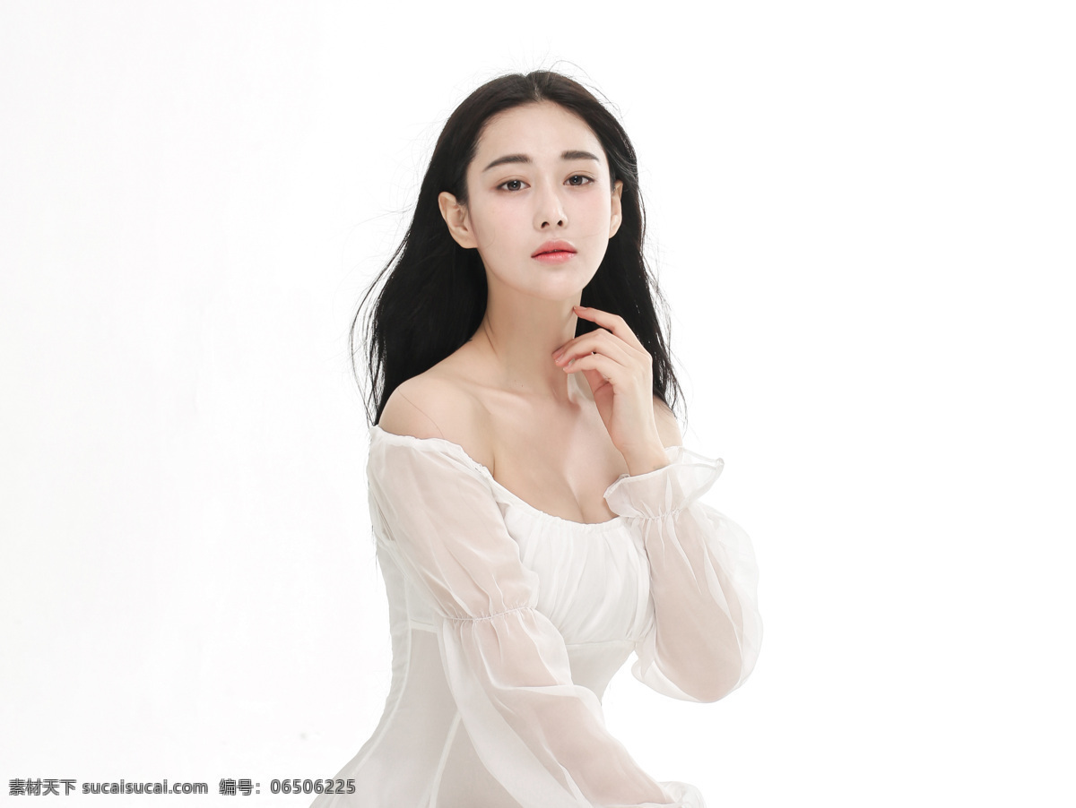 张馨予 中国 演员 明星 偶像 性感 淑女 美女 白衣 人像 人物图库 明星偶像