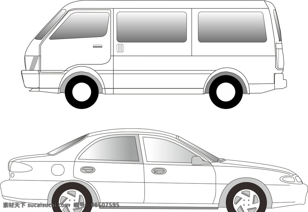 轿车 面包车 矢量车 交通工具 小轿车 车 面包车矢量图 面包车正面 面包车侧面 面包车模型 矢量轿车 矢量面包车 面包车素材 白色面包车 矢量素材 矢量 白色小轿车 vi车体广告 vi