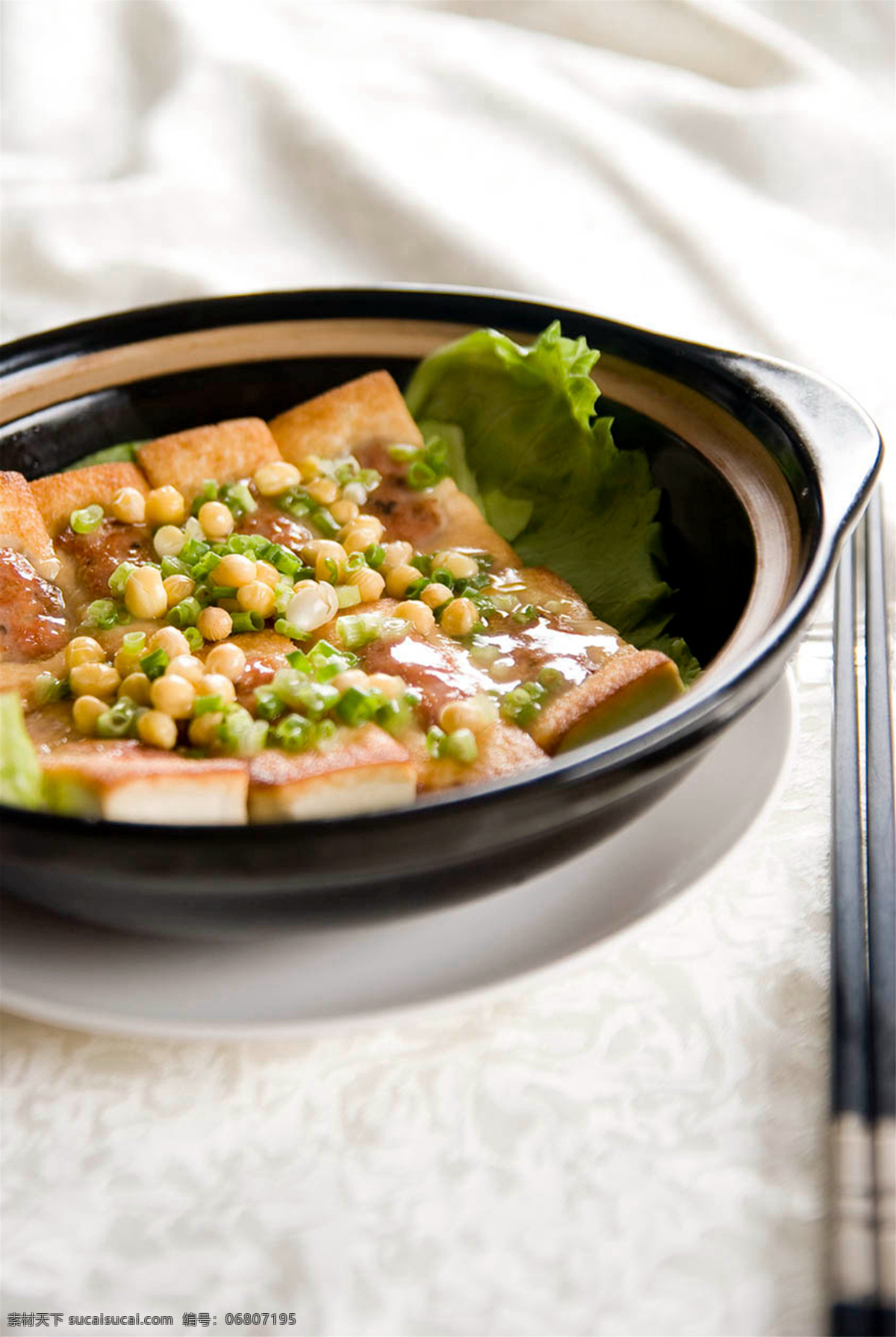 客家煎酿豆腐 美食 传统美食 餐饮美食 高清菜谱用图