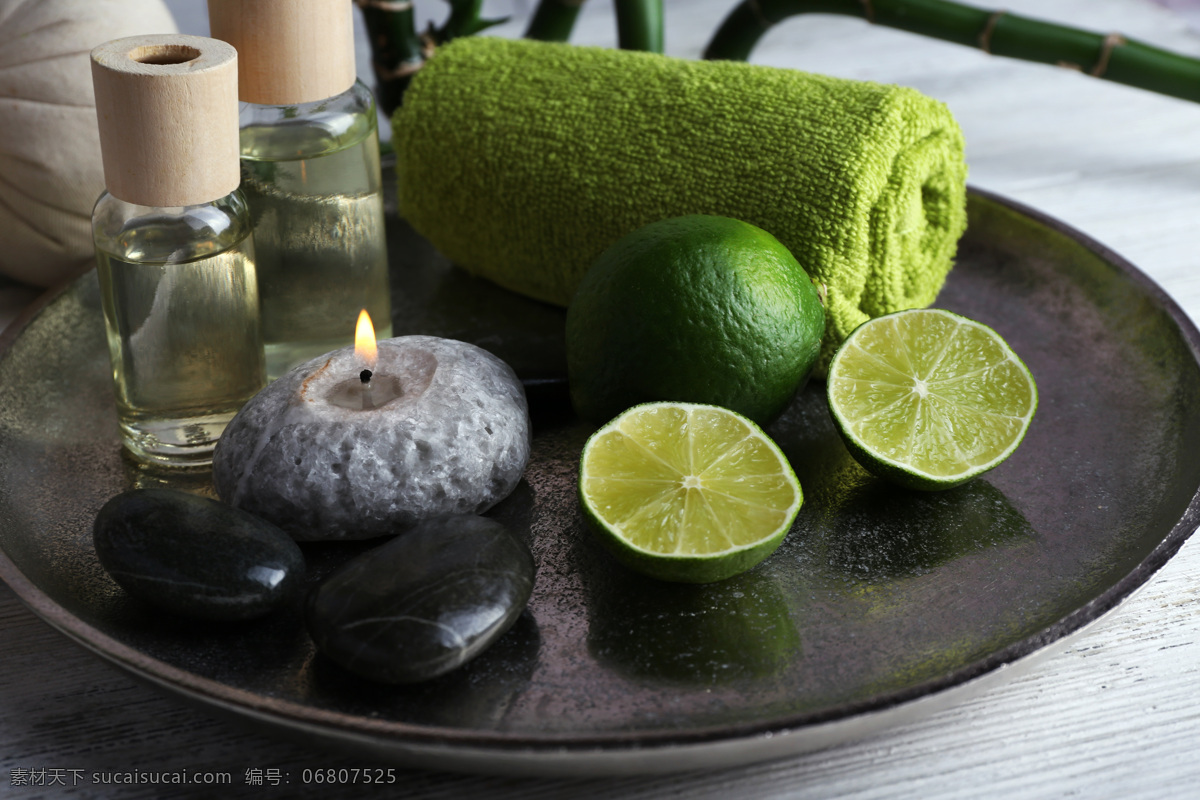 香薰 用品 毛向 柠檬 烛光 绿色植物 精油 美容精油 spa用品 美容用品 生活用品 生活百科