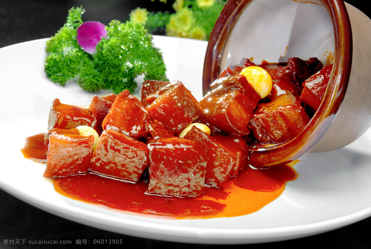 毛氏红烧肉 美食 传统美食 餐饮美食 高清菜谱用图