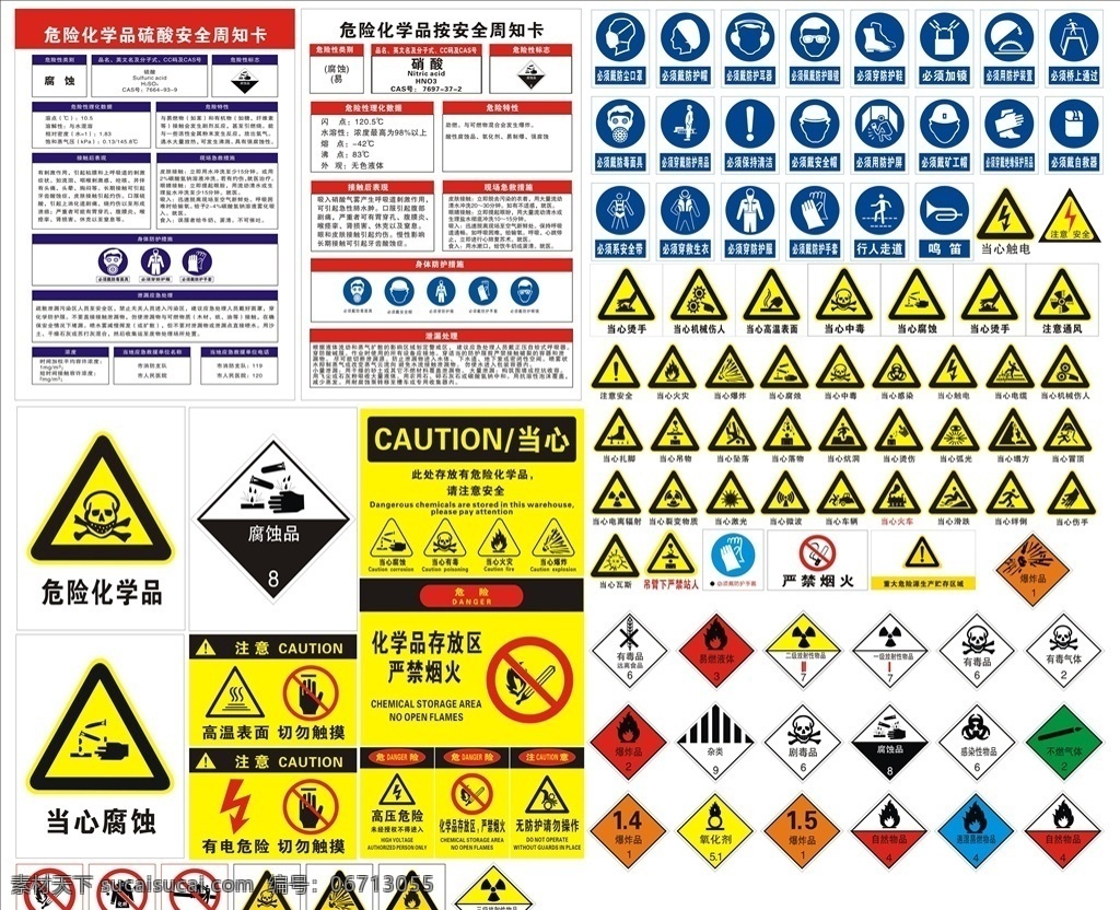 安全 周知 卡 安全周知卡 标示 危险 危险化学品
