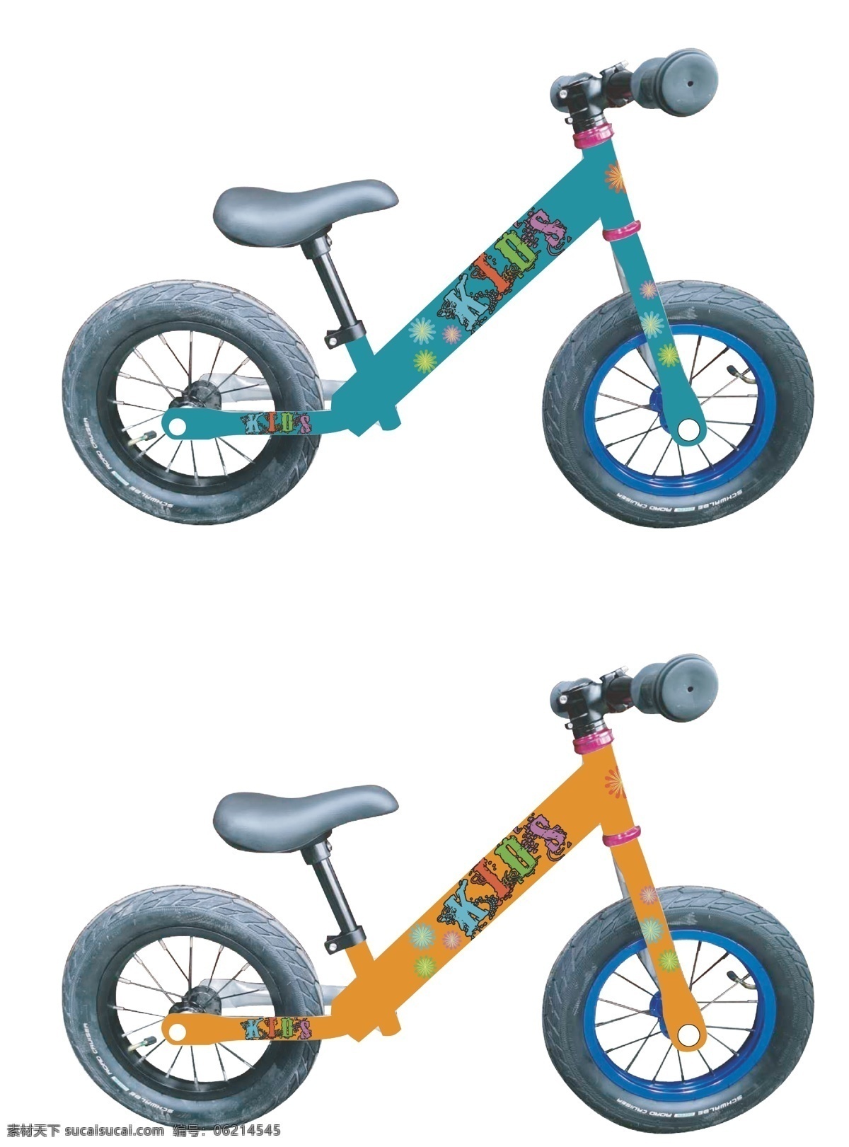 学步车 绿图片 儿童 卡通 自行车 滑步车 包装设计
