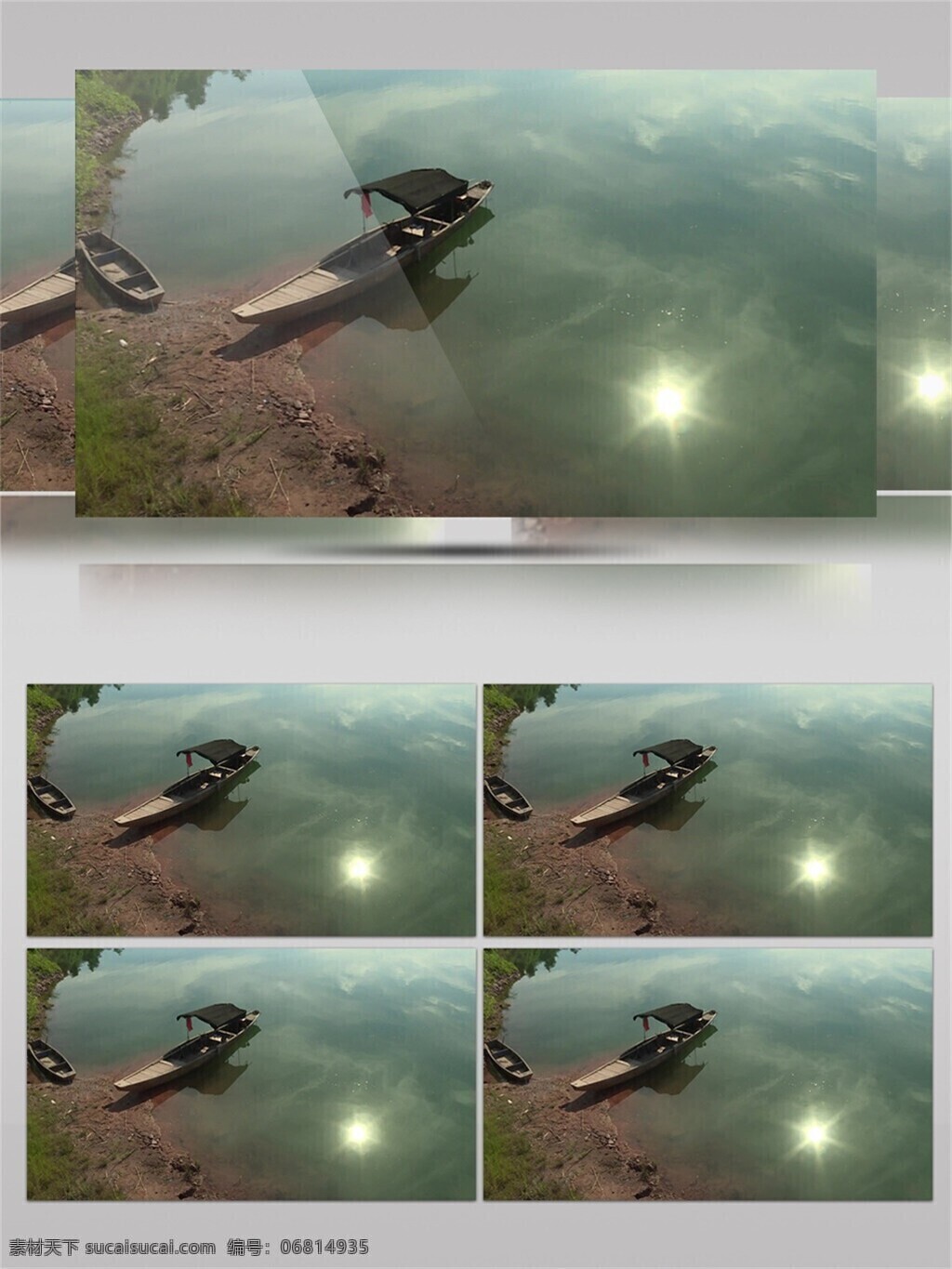千岛湖 湖水 仙境 视频 音效 视频素材 小船 植物 太阳 绿色 视频音效 游湖 清澈