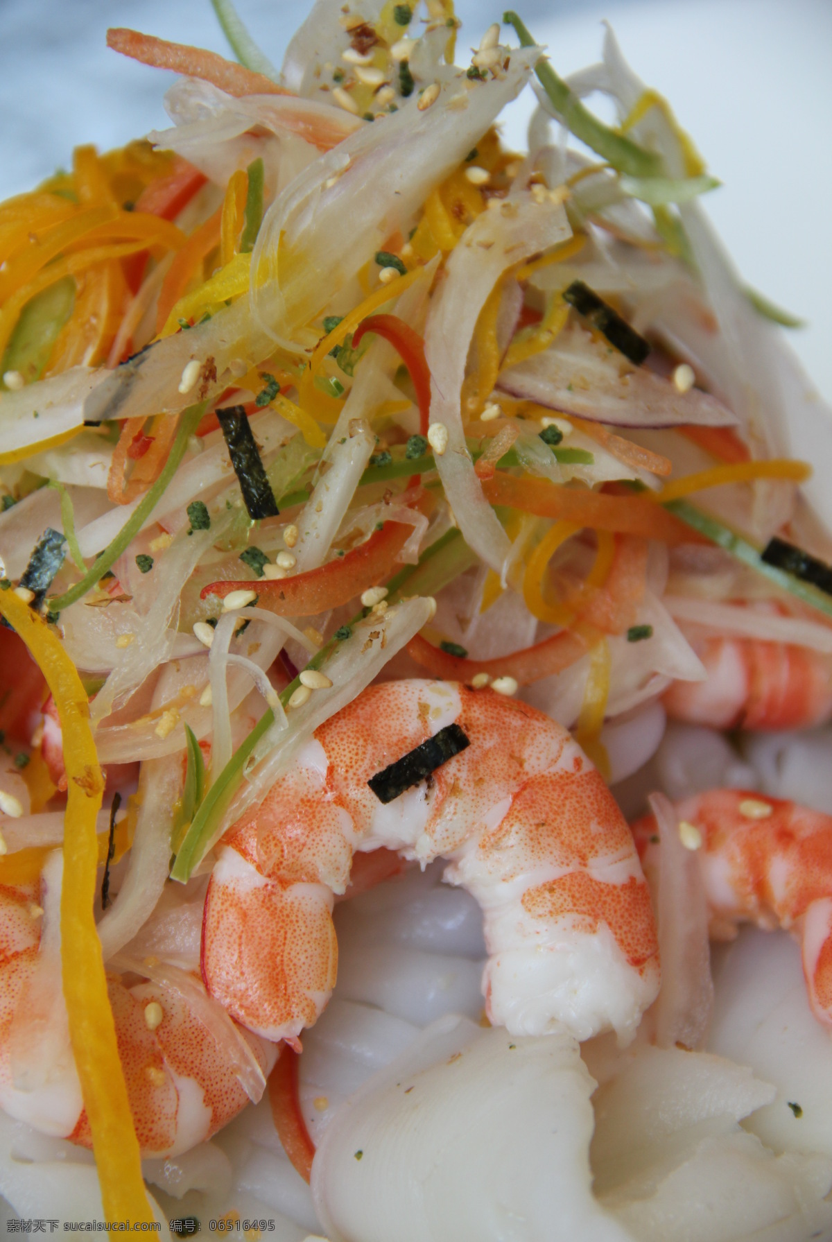 泰式海鲜盘 海鲜 虾 泰式美食 传统美食 凉拌 餐饮美食