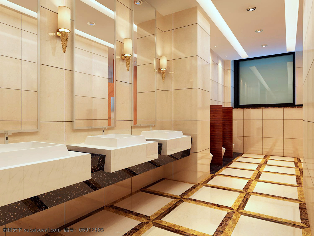 宾馆 卫生间 效果图 人性化设计 高档 心理 感觉 3d 贴图 材质