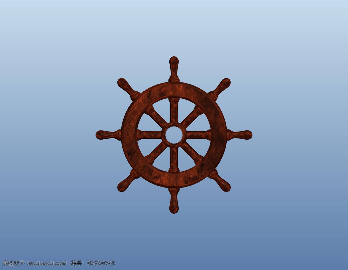 帆船方向盘 车轮 转向 帆船 木材