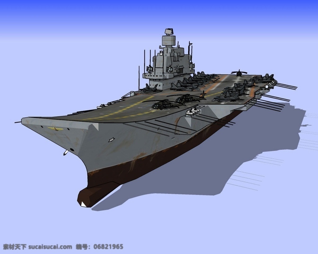 瓦 良 格 精细 3d 模型 军用 海军 航母 战船 飞机 枪炮 三维 立体 skp模型 poss 造型 精模 3d模型精选 其他模型 3d设计模型 源文件 skp
