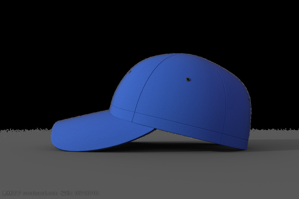 3d 模型 鸭舌帽 服装 max obj 蓝色 帽子 服装设计