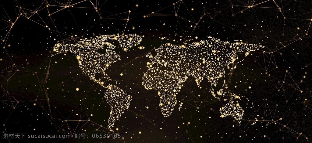 全球 科技 黑色 背景 无 分层 地球 空间 宇宙 科技背景 金色 光点 大陆 全球化 发展 现代 科学 底纹边框 背景底纹