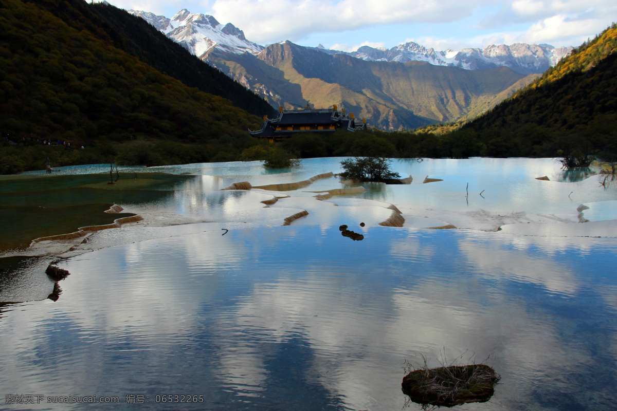 湖泊雪山风景 天空 蓝天白云 旅游 风景 美景 自然景观 自然风景 旅游摄影 雪山 山峰 湖泊 黑色