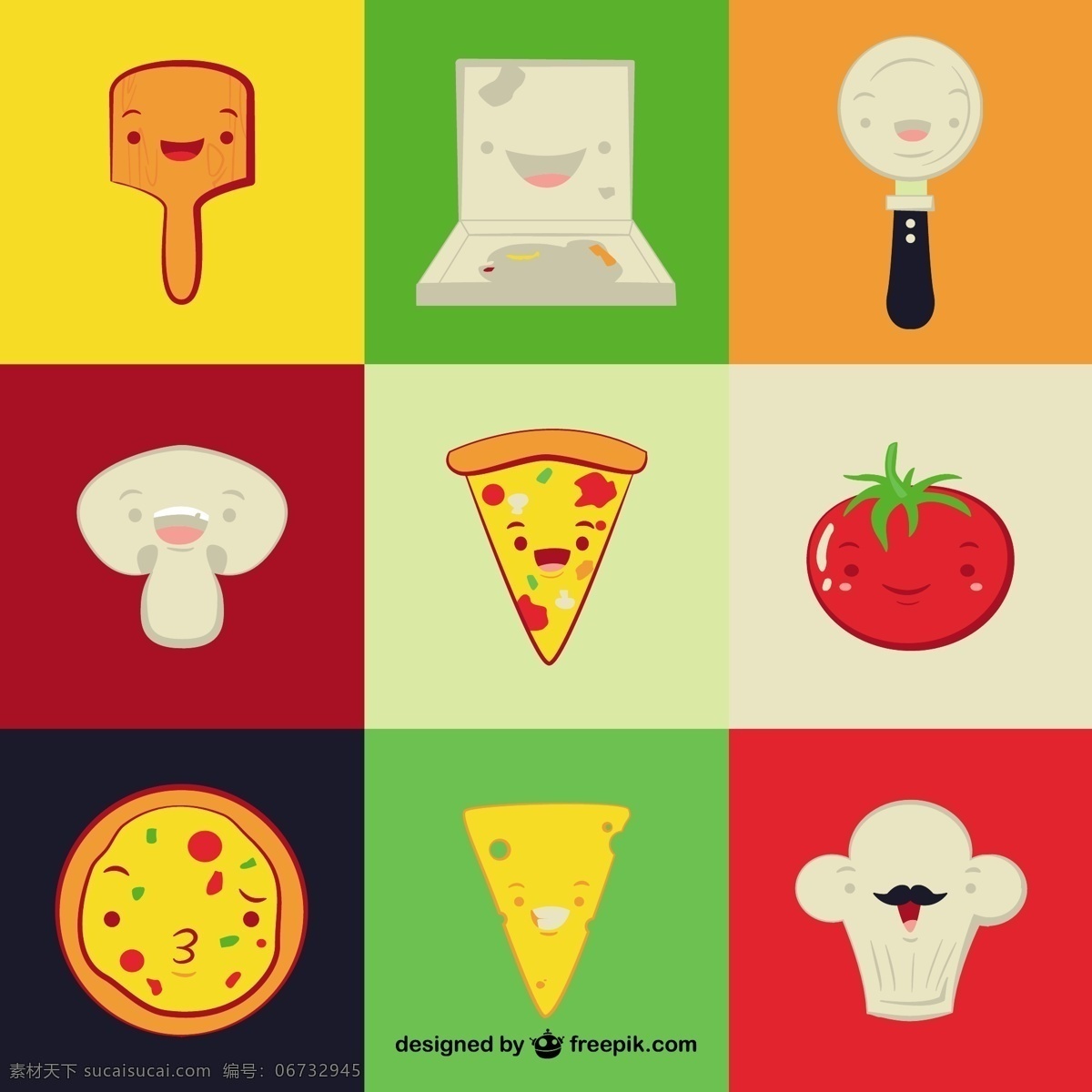 滑稽 意大利 餐厅 元素 食品 比萨 厨师 卡通 字符 帽子 奶酪 娱乐 搞笑 人物 番茄 蘑菇 意大利语 食品添加剂